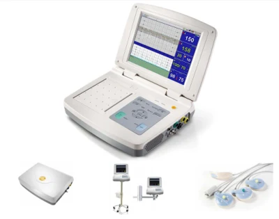 Máquina Doppler del latido del corazón del bebé del hospital de 10,4 pulgadas de alto