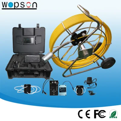Sistema de cámara de inspección Wopson de 7 pulgadas con DVR y transmisor de 512 Hz